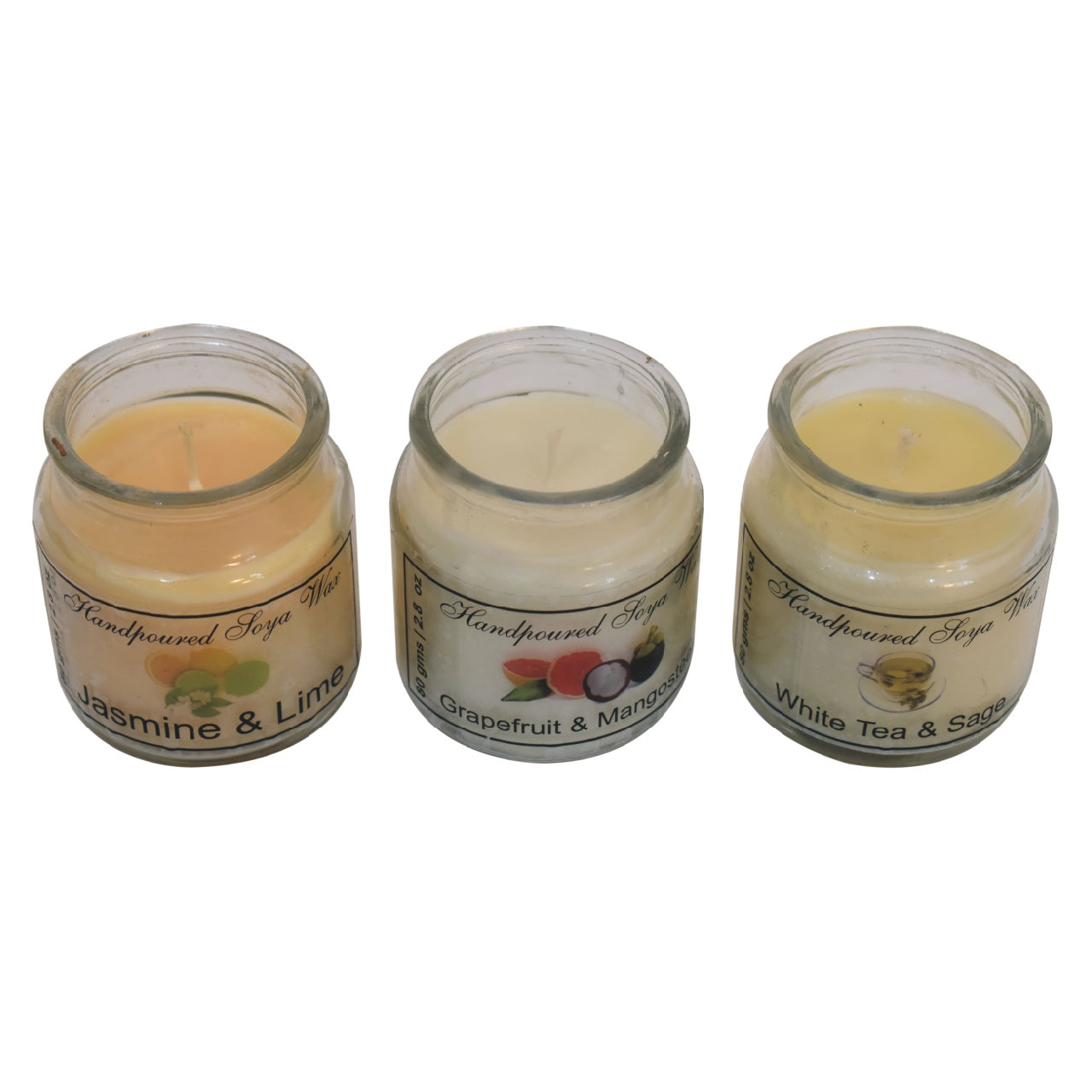 Hourglass Candle Set of 3 (Spring)