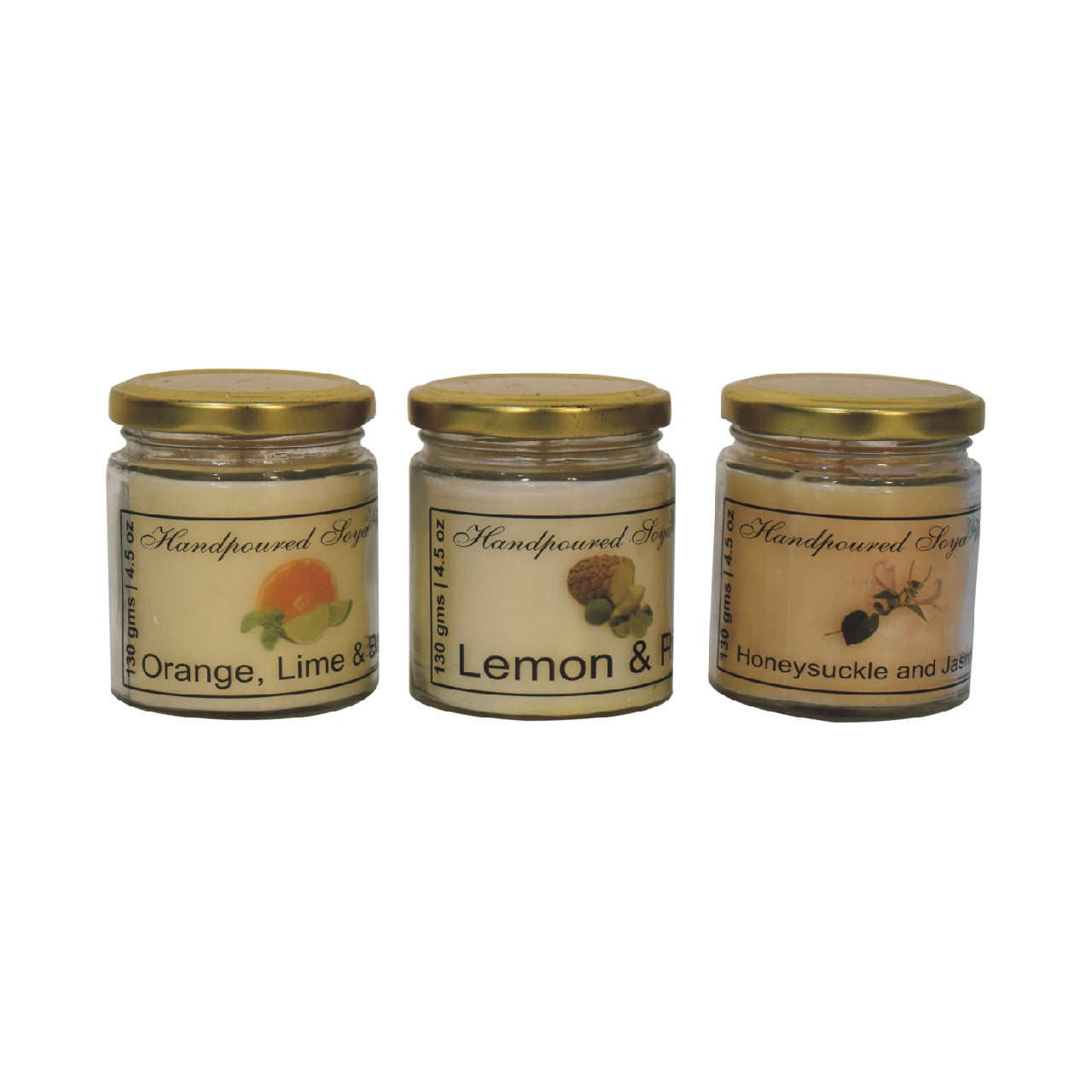 Candle Gift Set of 3 (Fruit)