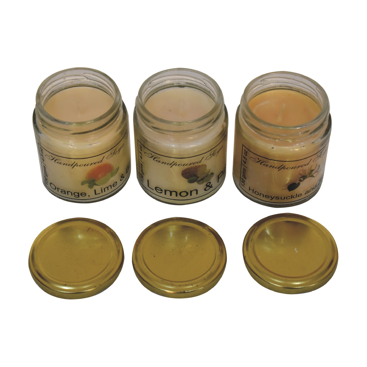 Candle Gift Set of 3 (Fruit)