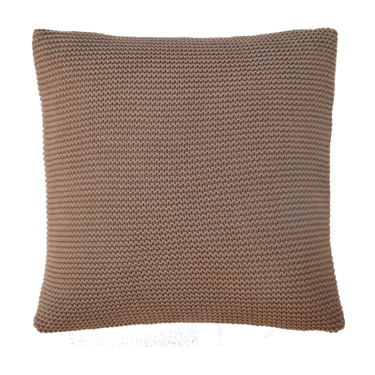 Brown Cotton Cushion Set of 2