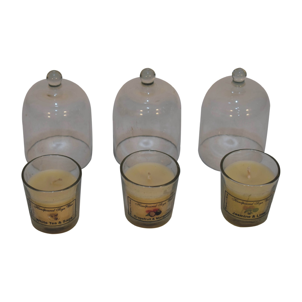 Round Candle Set of 3 (Spring)