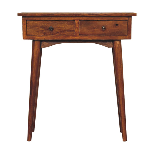 Mini Chestnut Hallway Console