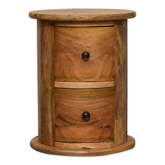 Mini 2 Drawer Drum Chest