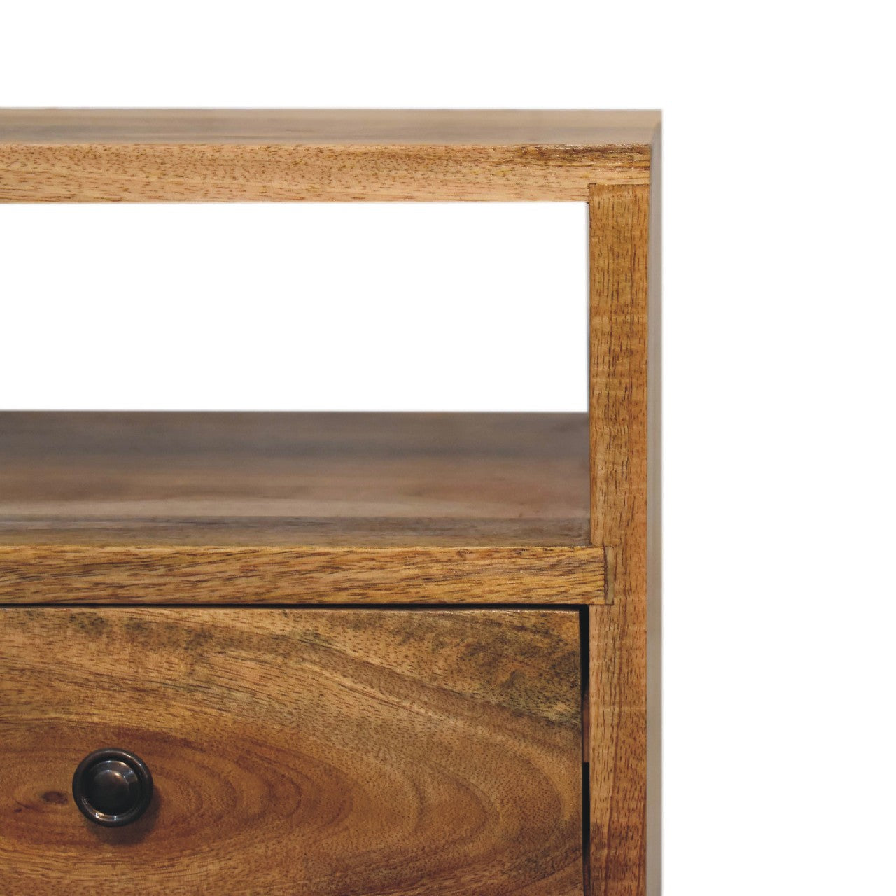 Mini Oak-ish Classic Open Bedside