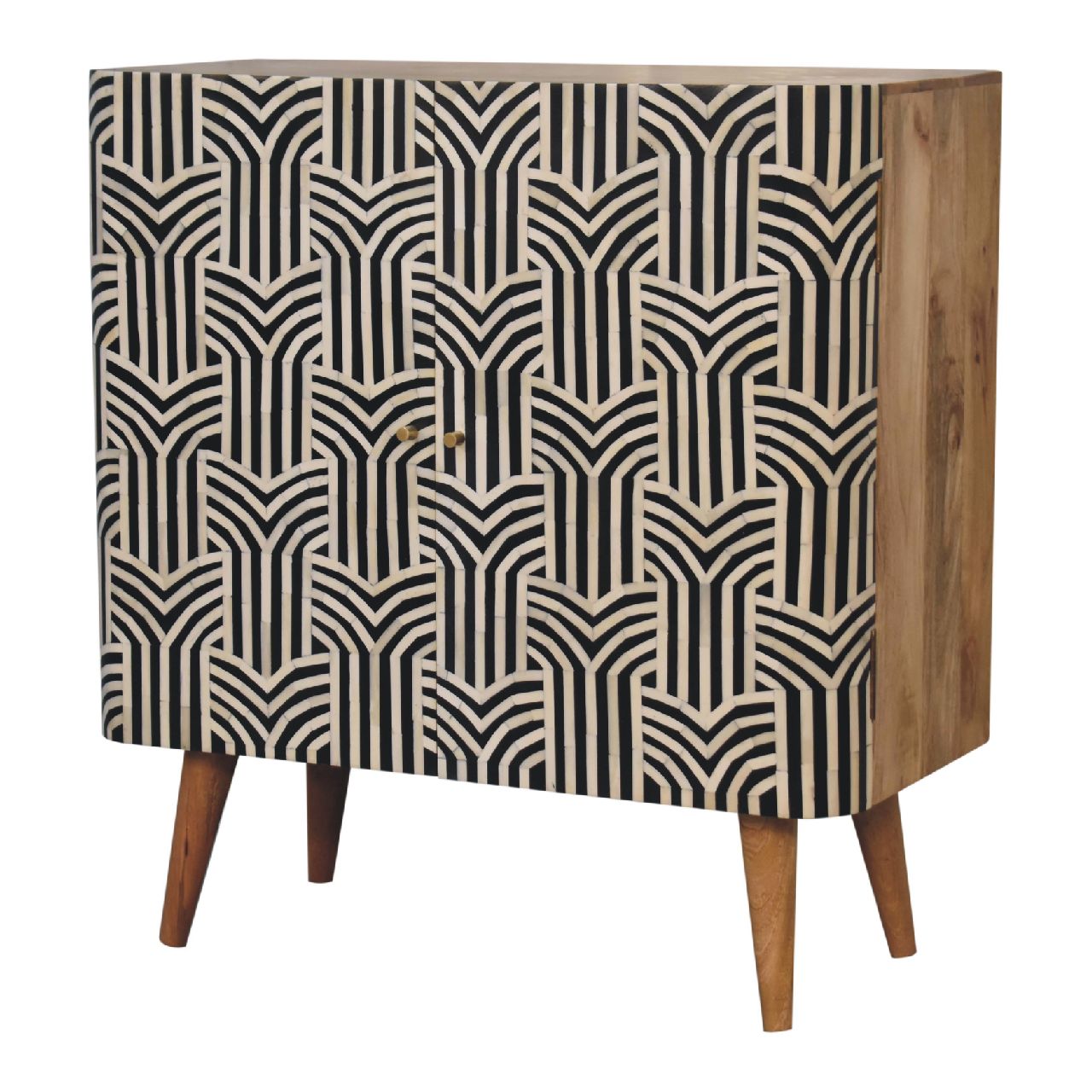 Edessa Bone Inlay Cabinet