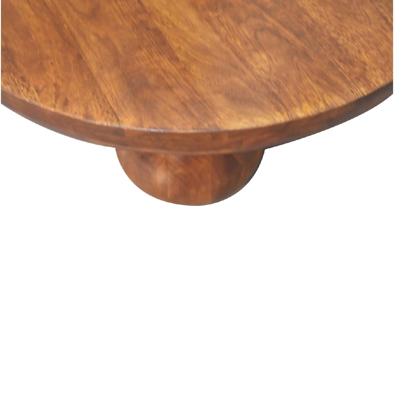 Chestnut Central Ball Table